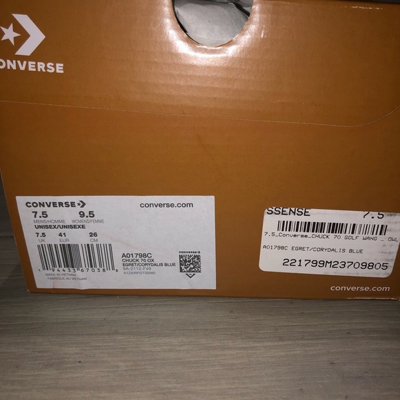 Brand New GOLF WANG X CONVERSE OWL CHUCK 70 - Picture 4 of 5